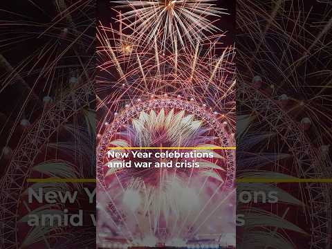 Video | New Year begins amid war, crisis and global uncertainty | AJ #shorts
