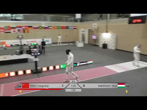 2025 98 SME Coupe du Monde, Heidenheim YANG Fengming vs ANDRASFI Tibor