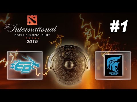 Newbee Young vs EP Game 1 | Dota 2 The International 2015