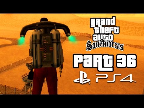 Grand Theft Auto San Andreas PS4 Gameplay Walkthrough Part 36 - JETPACK (BLACK PROJECT)
