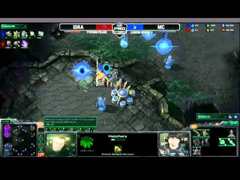 MLG Columbus 2011 - Starcraft II - Game 3 - EGIdra (Z) VS oGsMC (P) Part 1/1