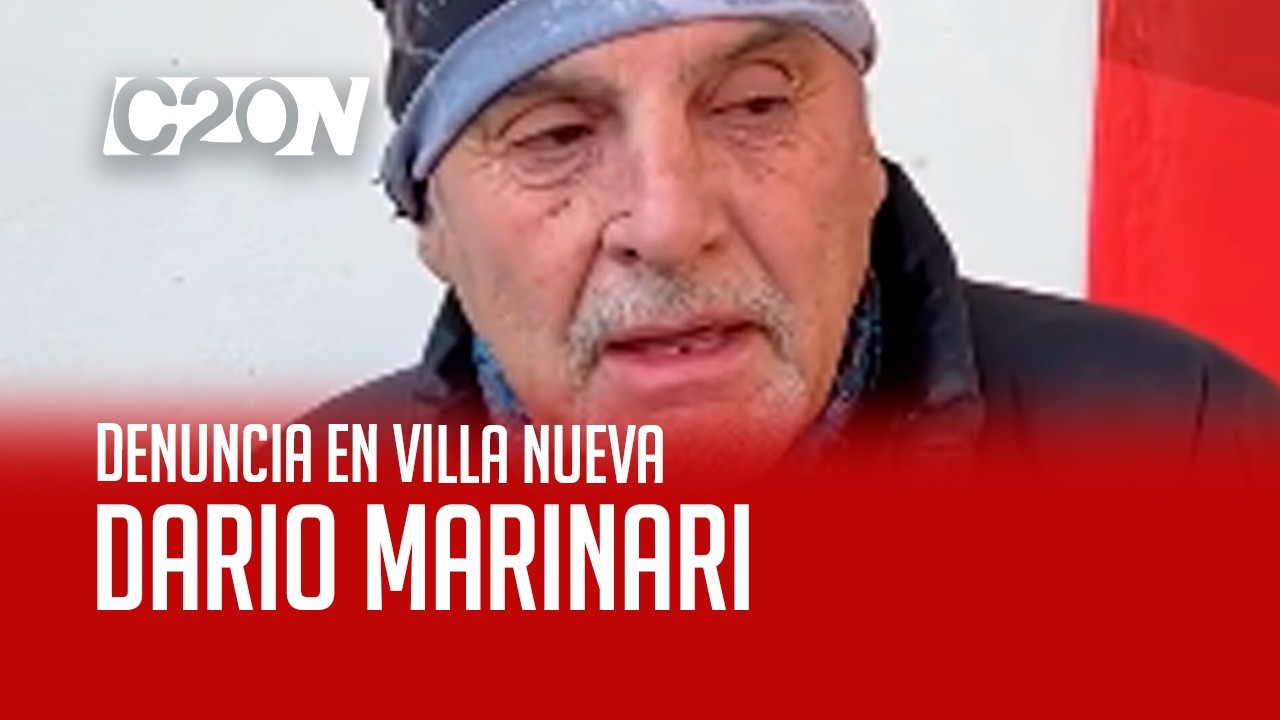 C20 Noticias | Denuncia en Villa Nueva - Dario Marinari