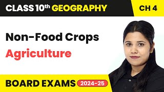 Non-Food Crops - Agriculture | Class 10 Geography Chapter 4 | CBSE 2024-25