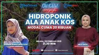 Ikrima Nurul, Ajak Bercocok Tanam Hidroponik Ala Anak Kos, Hemat Uang Makan & Modal Cuma 20ribuan