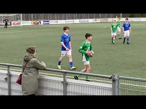 VV RIJSOORD JO17-1 tegen Nieuw LEKKERLAND  18.2.2023