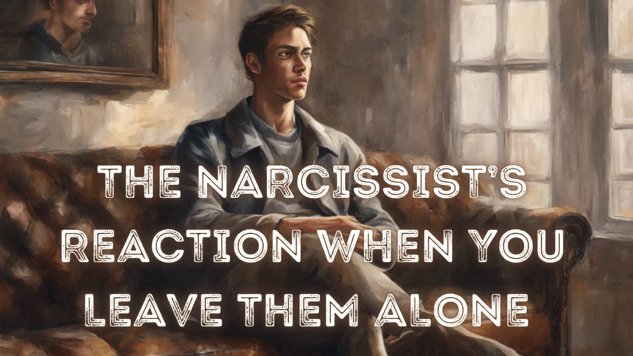 What the narcissist thinks when you finally leave them alone after the discard