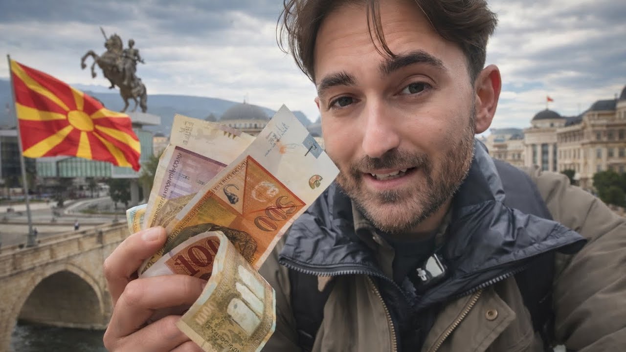 Spend 24 Hours in Skopje, Macedonia with Turkish Lira! 🇲🇰
