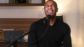 Tank &quot;One Man&quot; Live Acoustic Performance at Singersroom Event in NYC 12/15/10