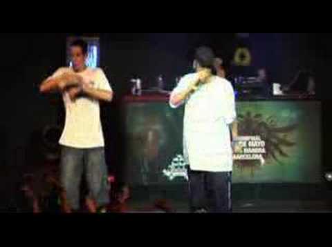 Skone VS Brock - Barna - Batalla de los Gallos 2008