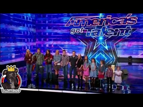 America's Got Talent 2014 The Willis Clan Full Performance Auditions Week 2