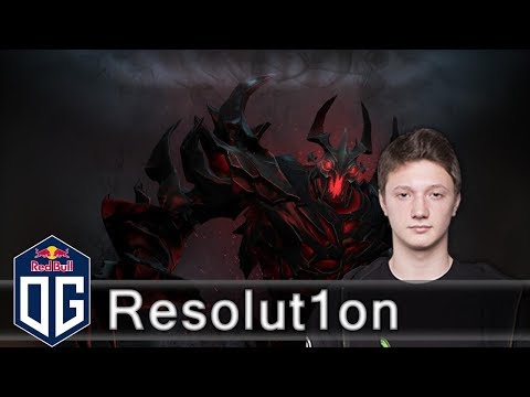 OG.Resolut1on Shadow Fiend Gameplay - Ranked Match - OG Dota 2.