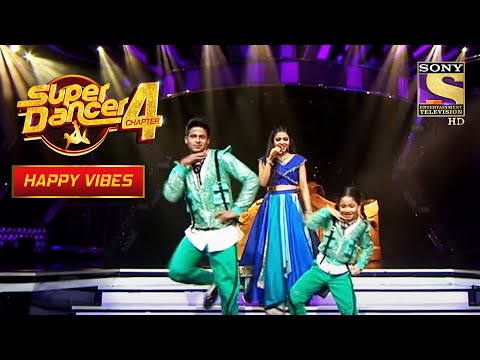 "O Mere Sona Re Sona" गाने पर इस Trio ने किया कमाल | Super Dancer | Geeta Kapur | Happy Vibes