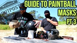preview picture of video 'OPTV Guide to Paintball Masks - Part 3/4 - Helmets and Goggles'