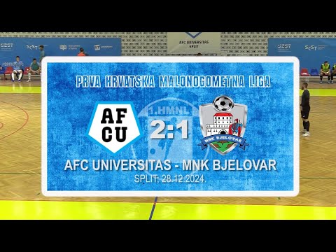 UMN_TV  1HMNL_AFCU - MNK Bjelovar (Sažetak)