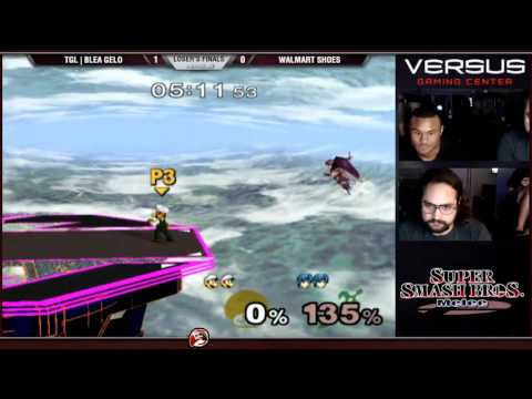 VS Weekly 4/3/16 - Losers Finals -  TGL|Blea Gelo (Luigi) vs Walmart Shoes (Marth) - Melee