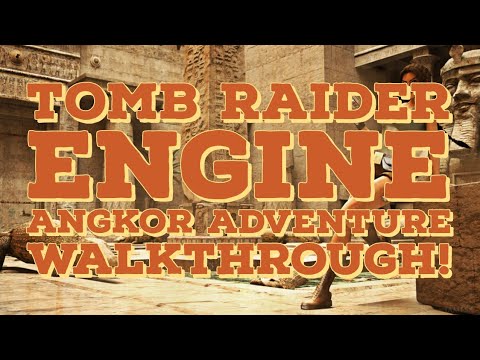 Tomb Raider Engine Custom Level: Angkor Adventure Walkthrough