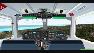 preview picture of video 'FSX MIDSEA EXPRESS LANDING @ CGM RWY 07 (CAMIGUIN,PHILIPPINES)'