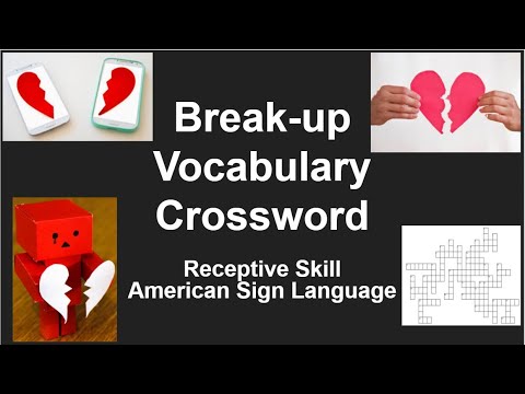 Broke Up Two Words Crossword