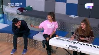 AMAIA deja impresionados a sus compañeros tocando el piano | OT 2017