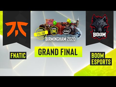 Dota2 - Fnatic vs. BOOM Esports - Game 4 - ESL One Birmingham 2020 - Grand Final - SEA