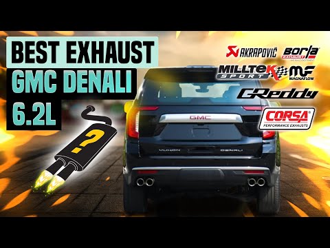 GMC Yukon Denali Exhaust Sound 6.2L V8 🔥 Muffler Delete,Review,Mods,Upgrade,Modified,Magnaflow+:
