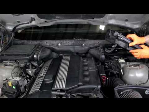 Replacing the Windshield Cowl Trim Seal Panel on a BMW