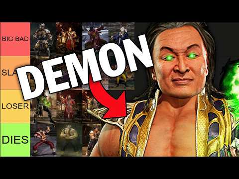 Ranking Shang Tsung in EVERY Mortal Kombat Game!
