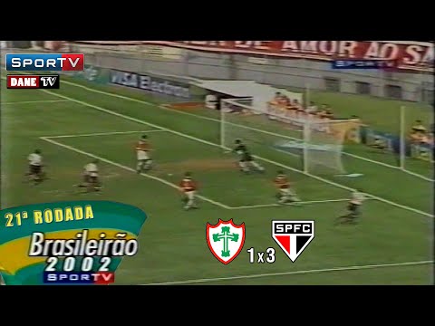 Brasileirão 2002 - Portuguesa 1x3 São Paulo