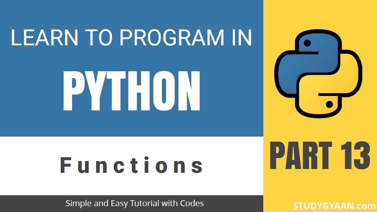 Python Tutorial 13 - Function and Lambda Function