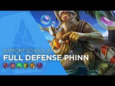 Vainglory - Support School EP 78: Full Defense Phinn (Update 2.4)
