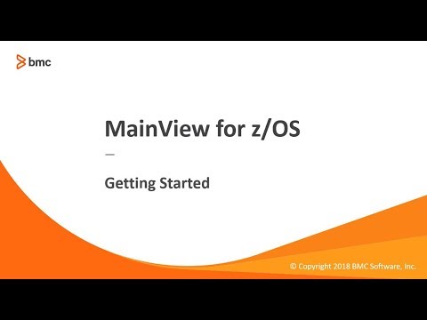 MainView for z/OS - Getting Started