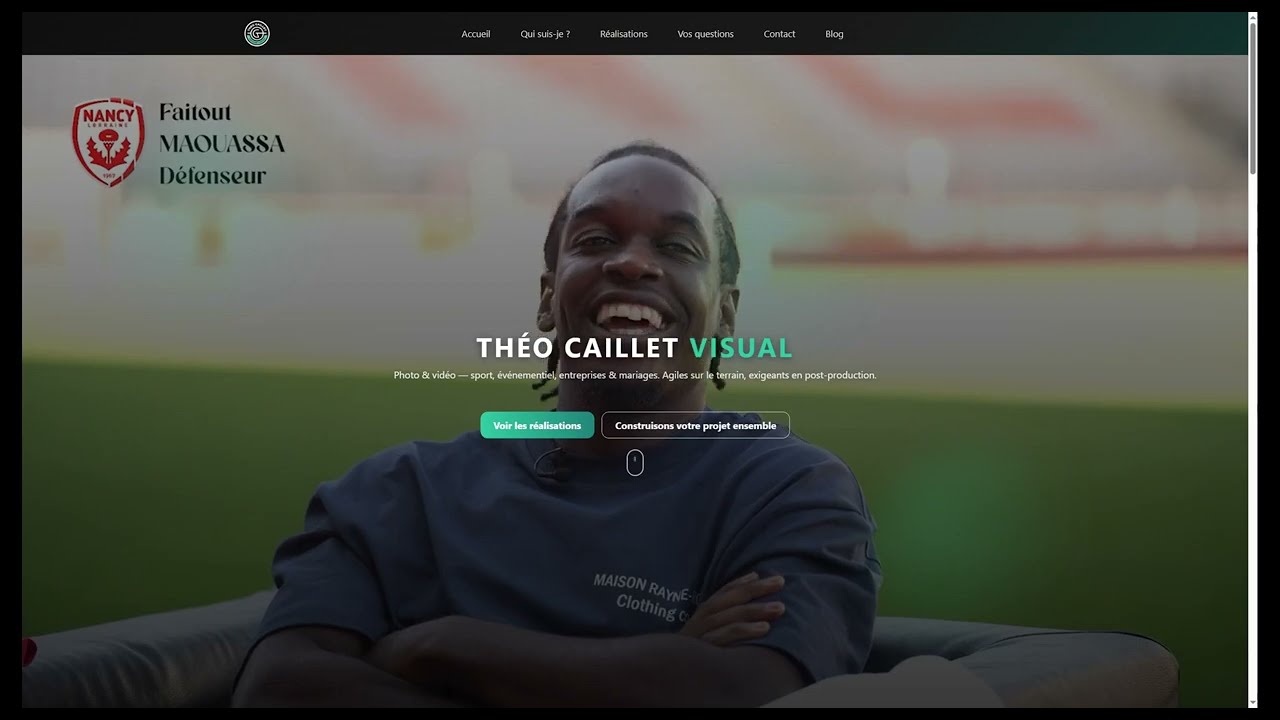 Aperçu vidéo Théo Caillet Visual