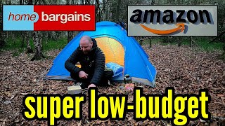 Wild camping on a very low-budget, IS THIS FUN ??