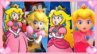 🌸Super Mario 3D Land - (All Princess Peach cutscenes and pictures) 🌸