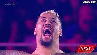 WWE RAW 2023 Solo Sikoa Returns with Rikishi&#39;s Bad Man Theme! Epic Entrances!