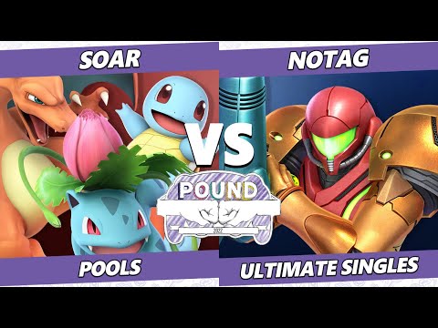 Pound 2022 - Soar (Pokemon Trainer, Sephiroth) Vs. NoTag (Samus, Mario) SSBU Smash Ultimate