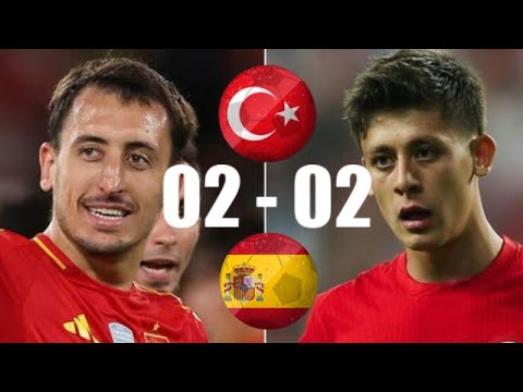 Turkey vs Spain 2 -2 / UEFA 2026 World Cup Qualifiers / Highlights