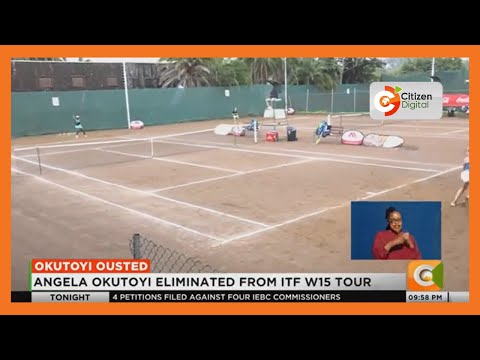 Angela Okutoyi eliminated from ITF W15 tour