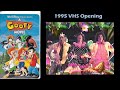 A Goofy Movie 1995 VHS Opening