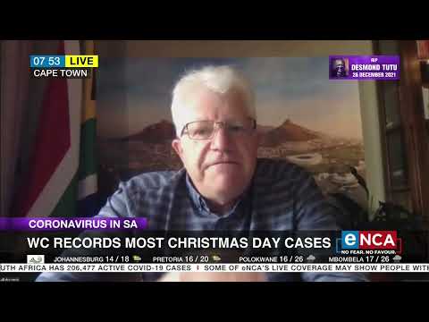 Western Cape records most Christmas Day cases