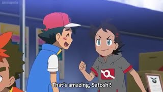 Finally Goh know that Ash is a Alola Champion [Pokemon]