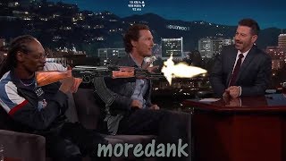 Snoop Dogg trolling jimmy kimmel XD