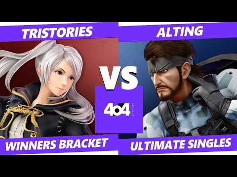 4o4 Smash Night 105 - Alting (Snake) vs tristories (Robin, Min-Min) - Winners Round 2