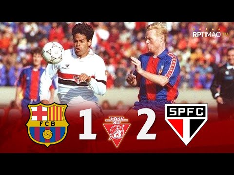 Barcelona 1 x 2 São Paulo ● 1992 Intercontinental Cup Final Extended Goals & Highlights HD