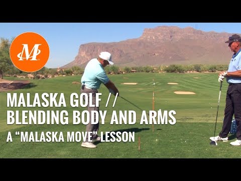 Malaska Golf // Full Swing - Malaska Move - Body & Arm Movement - Golf Tips