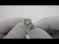 Відео огляд Срібна каблучка "Пантера" 121кю