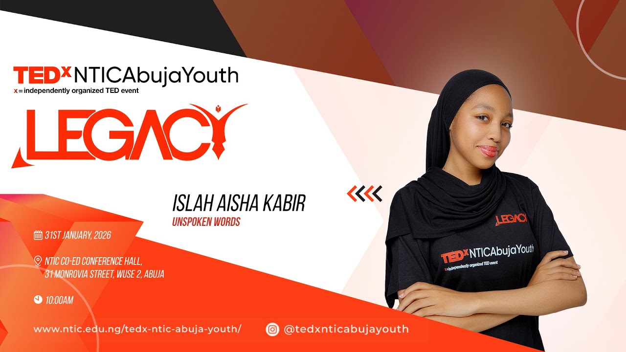 Unspoken Words | Aisha Islah Kabir | TEDxNTIC Abuja Youth