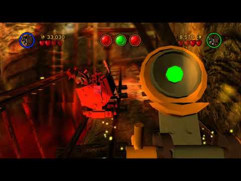 LEGO Indiana Jones: The Original Adventures 100% Guide #11 - Escape the Mines (All Collectibles)