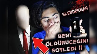SLENDER MAN'I ARADIM !!! (AÇTI , ÖLÜCEKSİN DEDİ😨) !!!