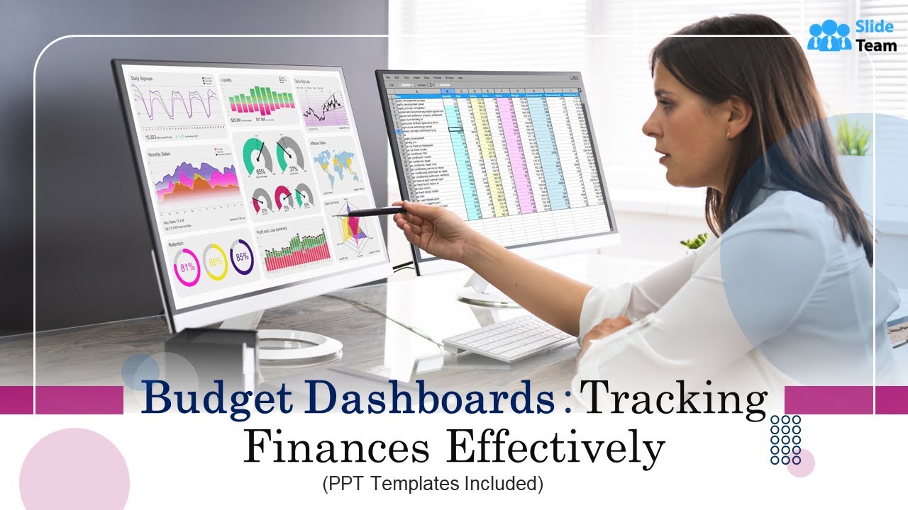 Budget Dashboards: Tracking Finances Effectively (PPT Templates Included)